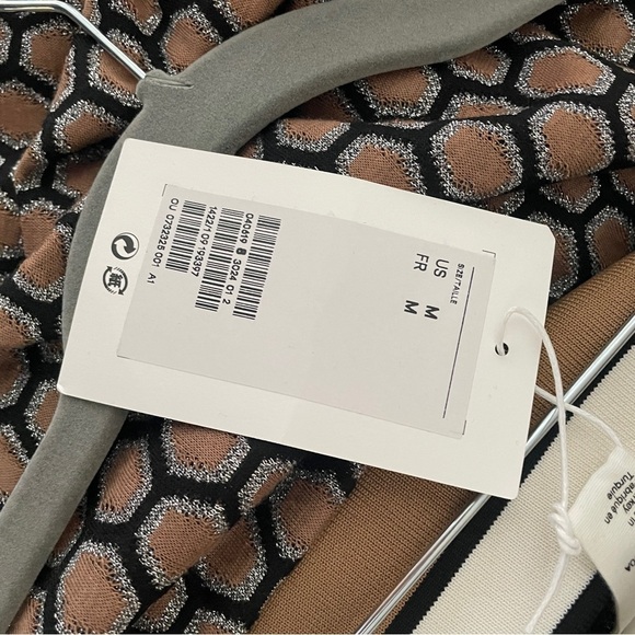 NWT GP&J Baker x H&M Metallic Pencil Skirt Medium - Picture 8 of 9